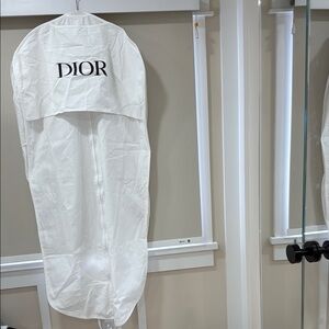 Dior White Garment Bag